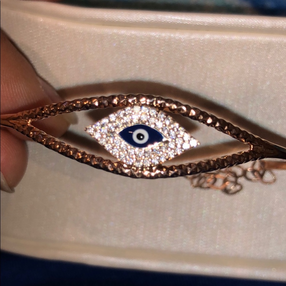 Evil eye bracelet